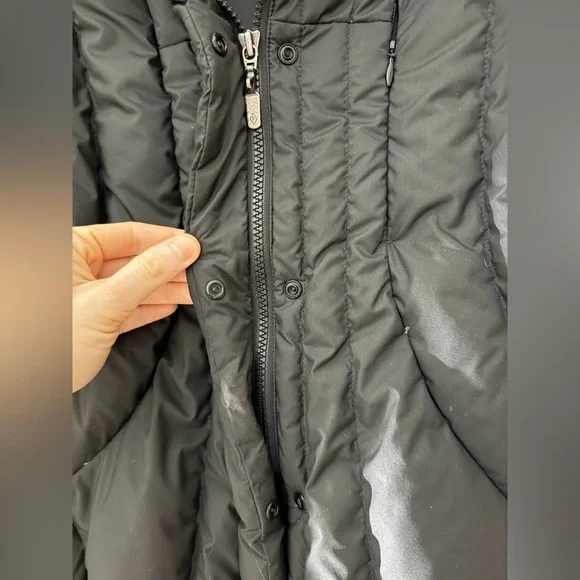 Vintage Patagonia Winter Rays Down Fill Quilted Puffer Jacket in Black Large - Picture 5 of 16